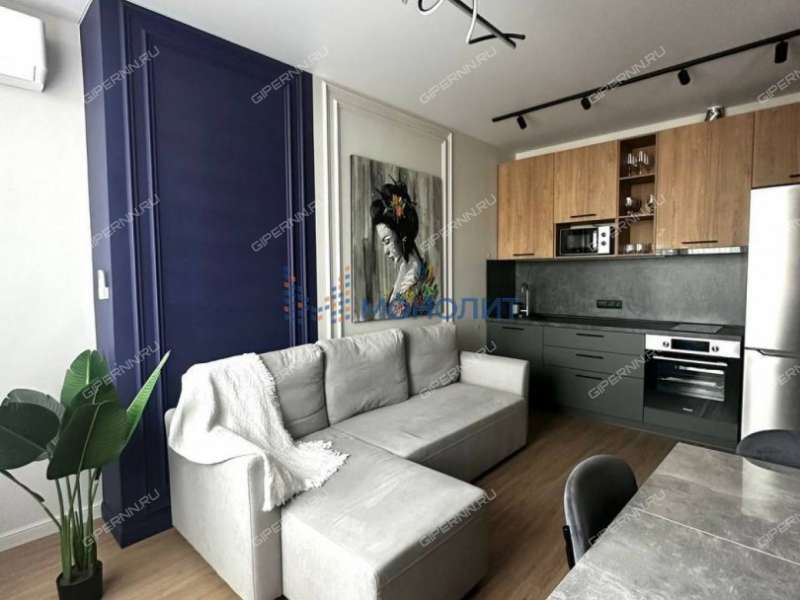 однокомнатная квартира на улице Владимира Высоцкого дом 1