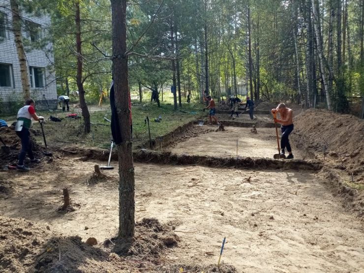 Стройплощадка в сентябре 2022 года. Фото: ГК «Просвещение»