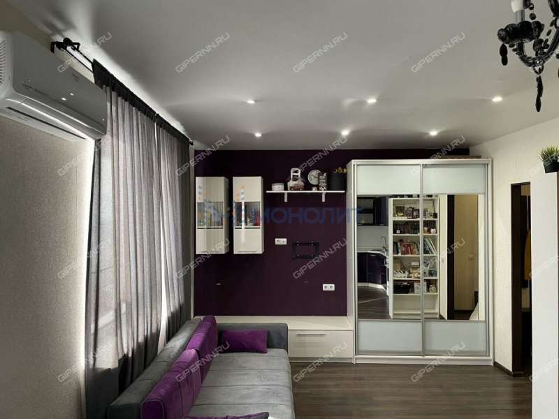 квартира-студия на проспекте Гагарина дом 101 к2