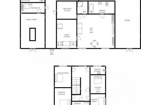 dom-derevnya-krutaya-kstovskiy-rayon фото