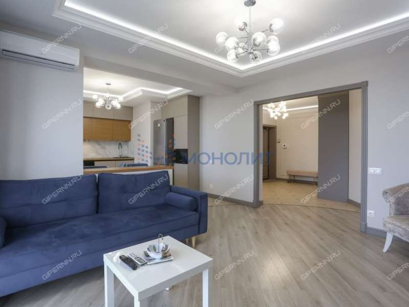 трёхкомнатная квартира на улице Родионова дом 192 к3