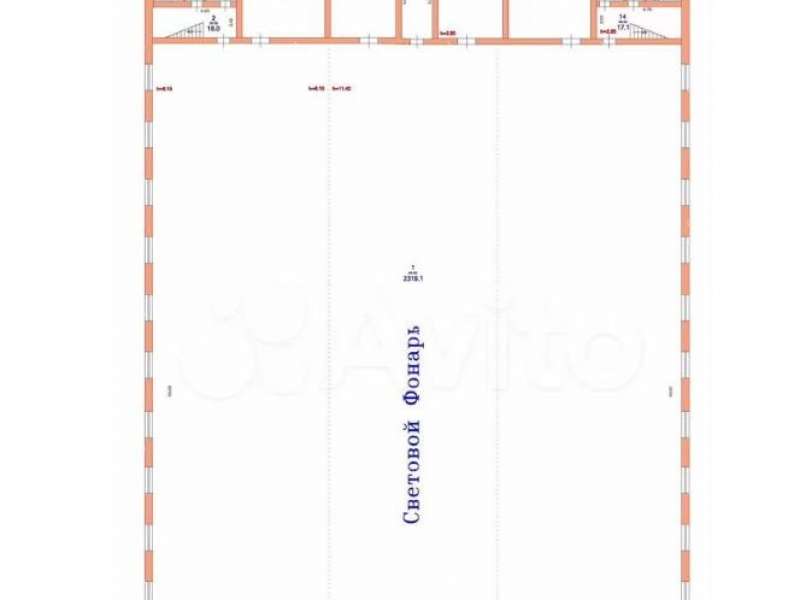 помещение под склад на улице Баррикад