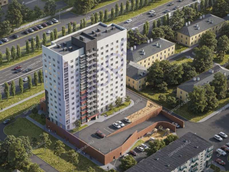 двухкомнатная квартира на улице Новикова-Прибоя