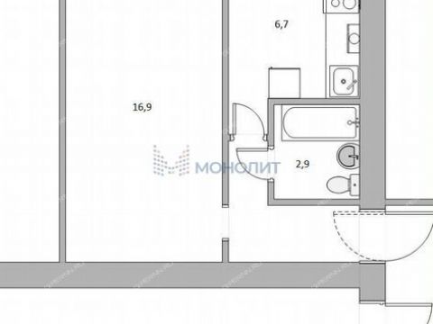 1-komnatnaya-ul-geroya-sovetskogo-soyuza-prygunova-d-21 фото