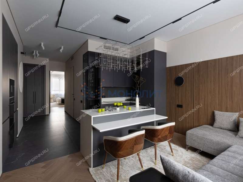 двухкомнатная квартира на улице Максима Горького дом 70