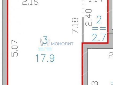 1-komnatnaya-ul-geroya-sovetskogo-soyuza-aristarhova-d-6 фото