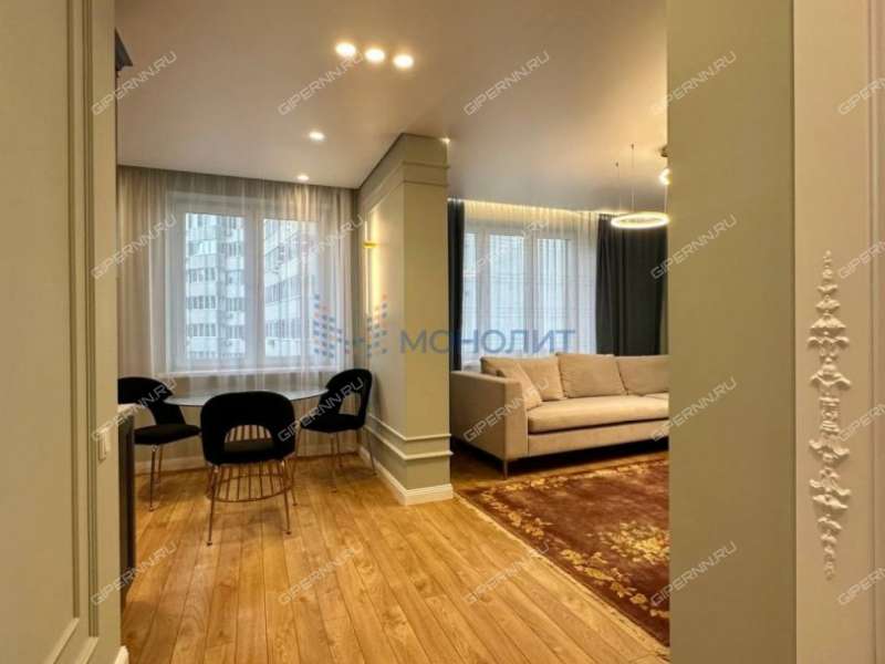 двухкомнатная квартира на улице Маршала Баграмяна дом 3