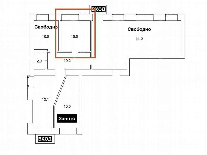 помещение под помещение свободного назначения на улице Героя Рябцева