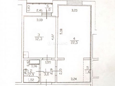 1-komnatnaya-ul-vasileva-d-33a фото