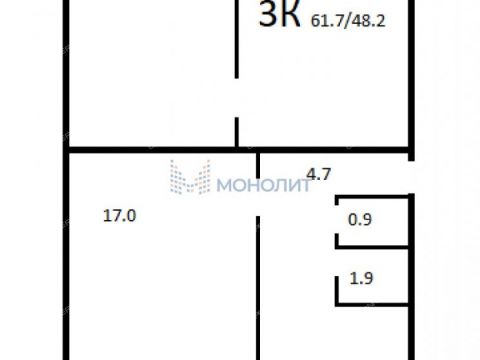 3-komnatnaya-ul-dobrolyubova-d-7 фото