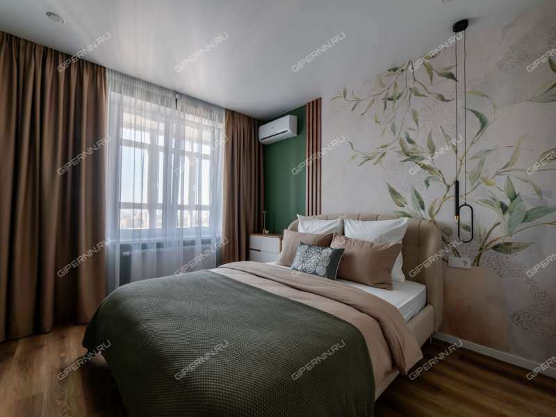 двухкомнатная квартира на улице Александра Хохлова дом 7