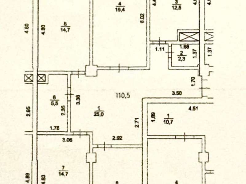 четырёхкомнатная квартира на бульваре Академика Королёва дом 6