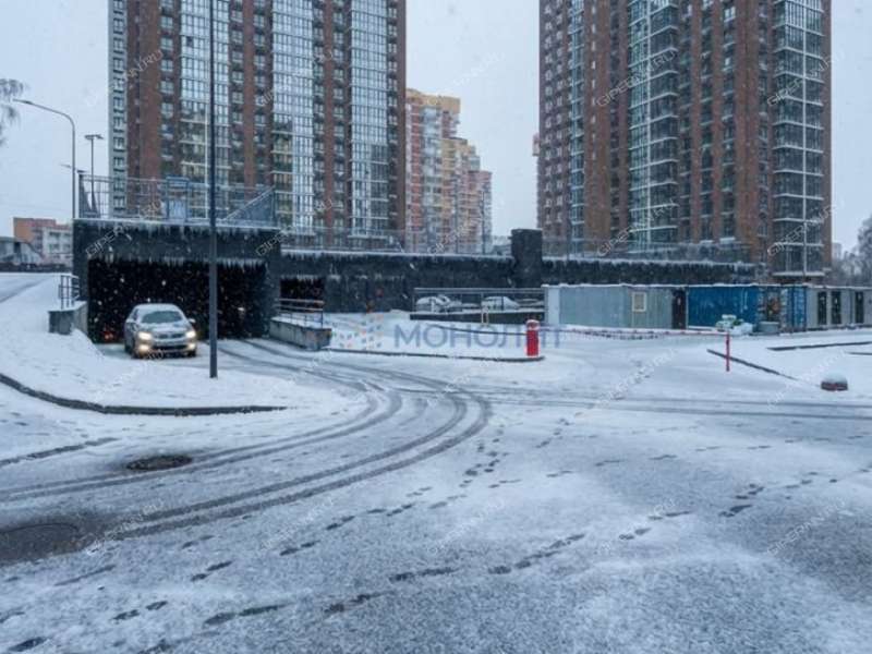 однокомнатная квартира в новостройке на 2-й Оранжерейной улице дом 4