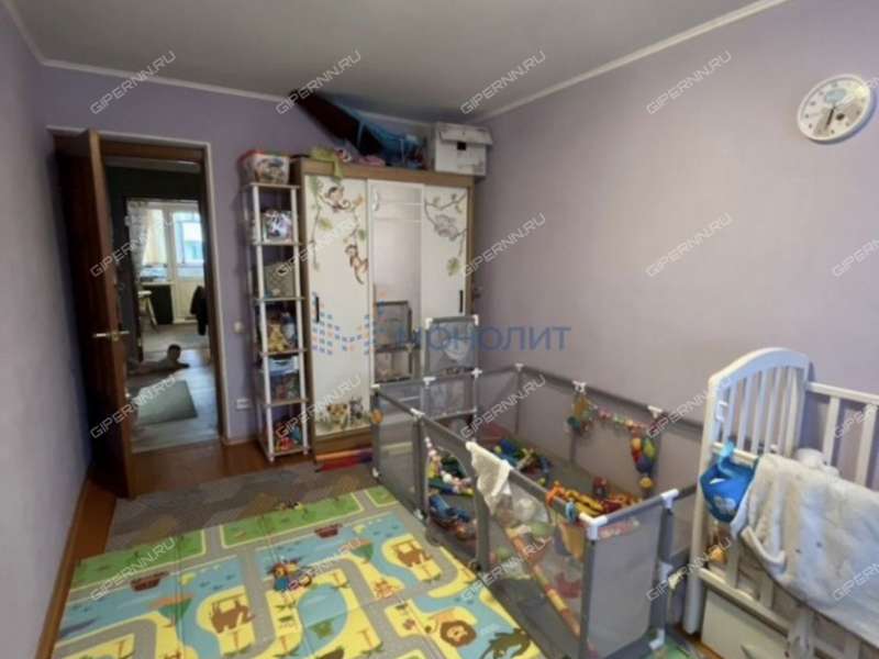 двухкомнатная квартира на улице Будённого дом 2 город Дзержинск