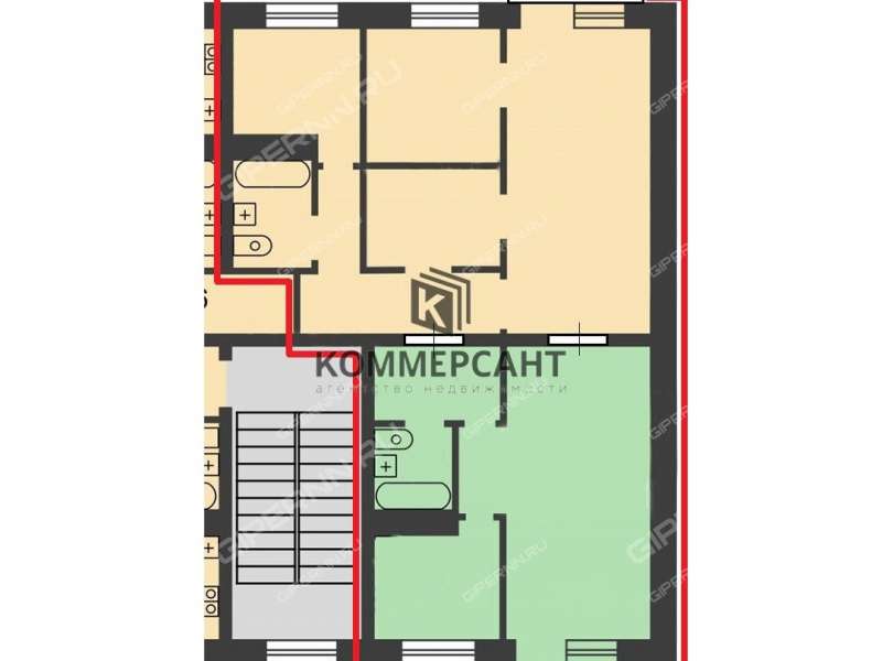 помещение под торговую площадь на улице Веденяпина