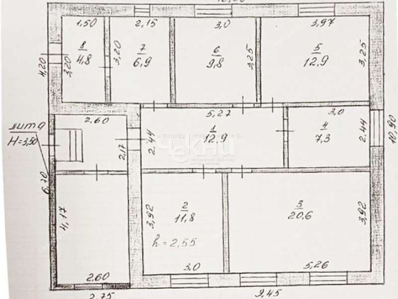 дом на улице Мира рабочий посёлок Тумботино