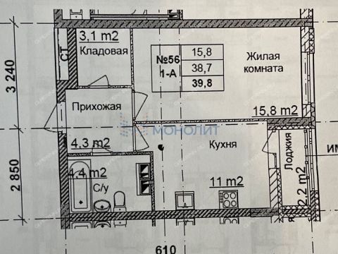 1-komnatnaya-ul-gleba-uspenskogo-d-1-k7 фото