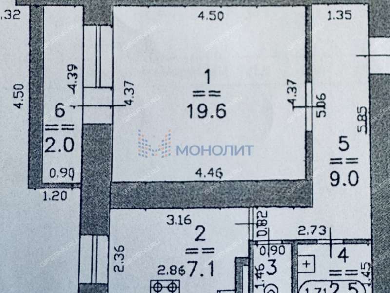 однокомнатная квартира на улице Свободы дом 81