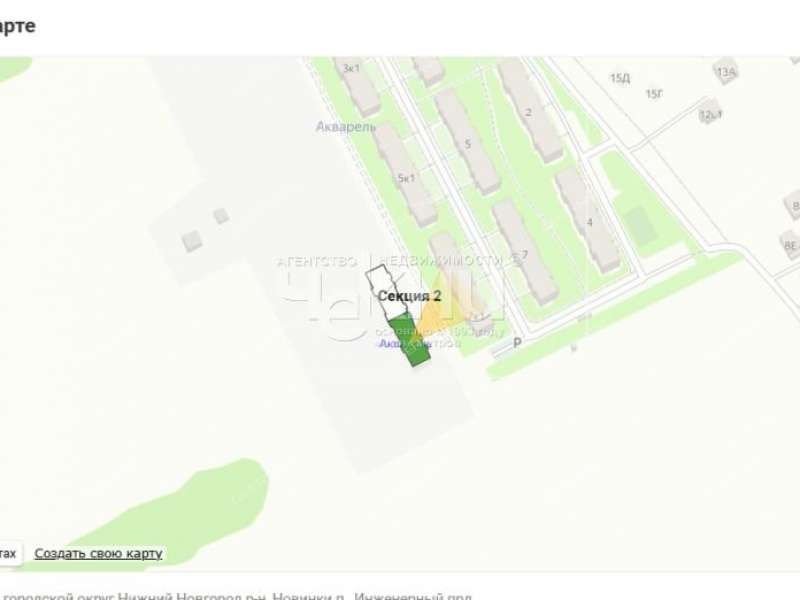 однокомнатная квартира в новостройке в Инженерном проезде