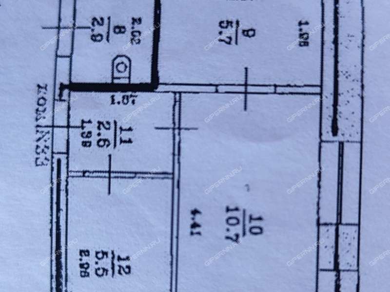 комната в доме 44 на улице Крупнова село Шелокша