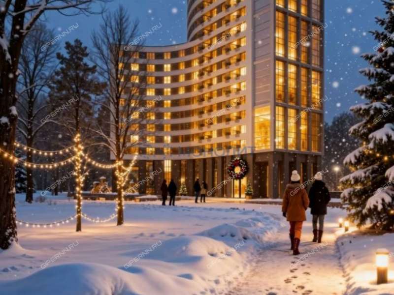 трёхкомнатная квартира в новостройке на улице 40 лет Октября