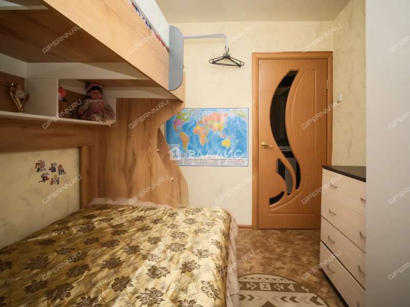 двухкомнатная квартира на улице Бубнова дом 8