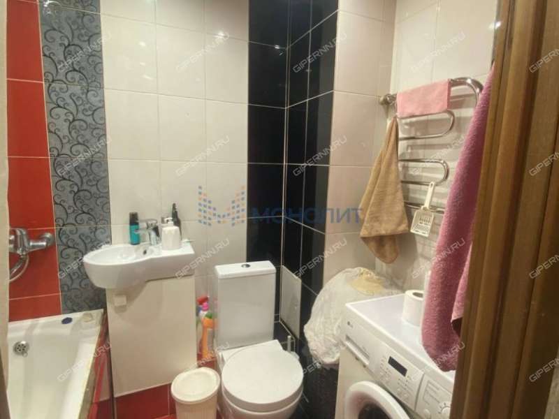 двухкомнатная квартира на улице Комбрига Патоличева дом 19 город Дзержинск