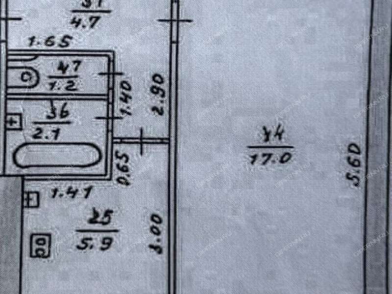 однокомнатная квартира на Донецкой улице дом 9