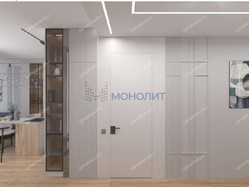 трёхкомнатная квартира на улице Белинского дом 66