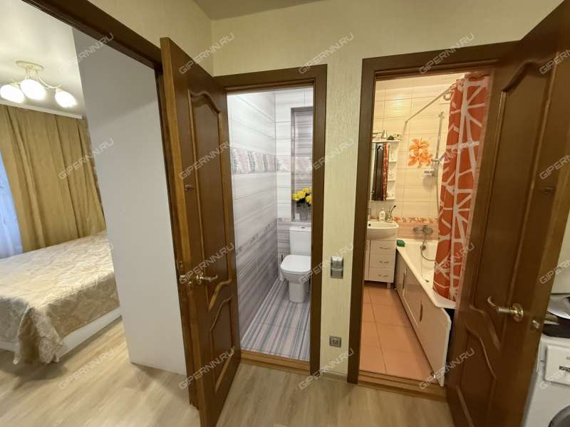 двухкомнатная квартира на улице Ларина дом 1