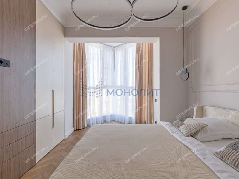 двухкомнатная квартира на улице Крупской дом 14