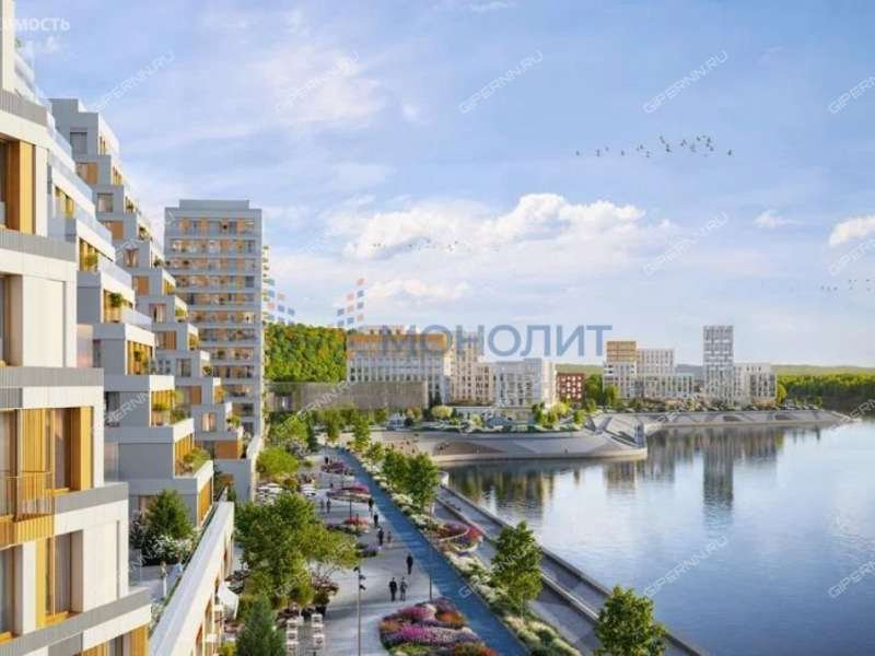 двухкомнатная квартира на набережной Гребного канала