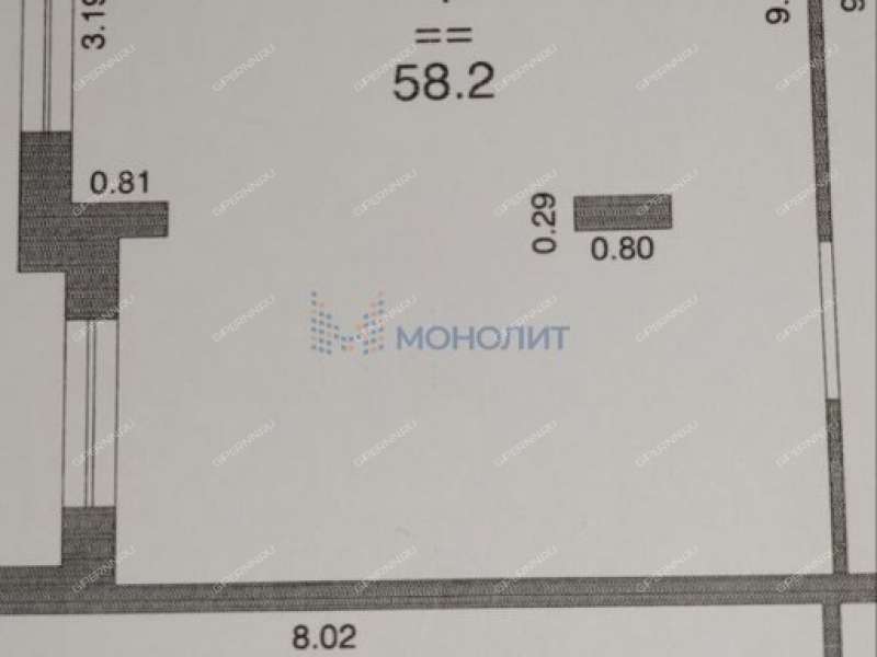 помещение под офис, торговую площадь на улице Тимирязева