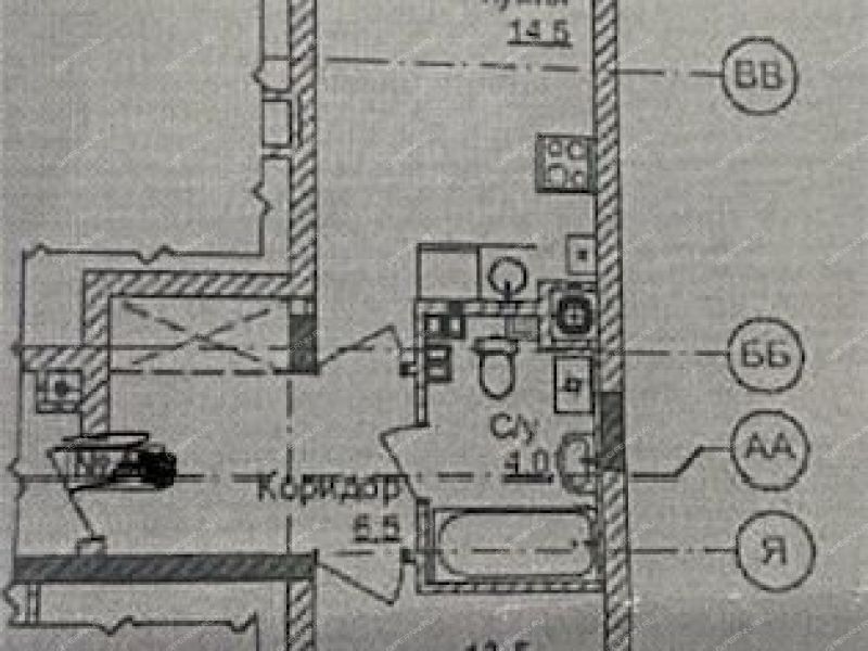 однокомнатная квартира на Зеленхозовской улице