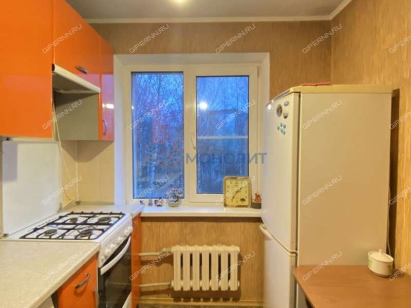 двухкомнатная квартира на улице Ситнова дом 8А город Дзержинск