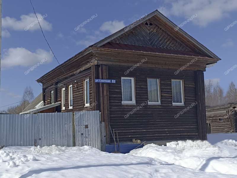 дом на улице Советская село Разнежье