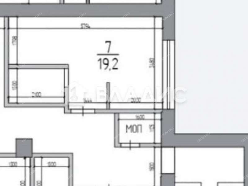 квартира-студия на Алексеевской улице дом 24/27