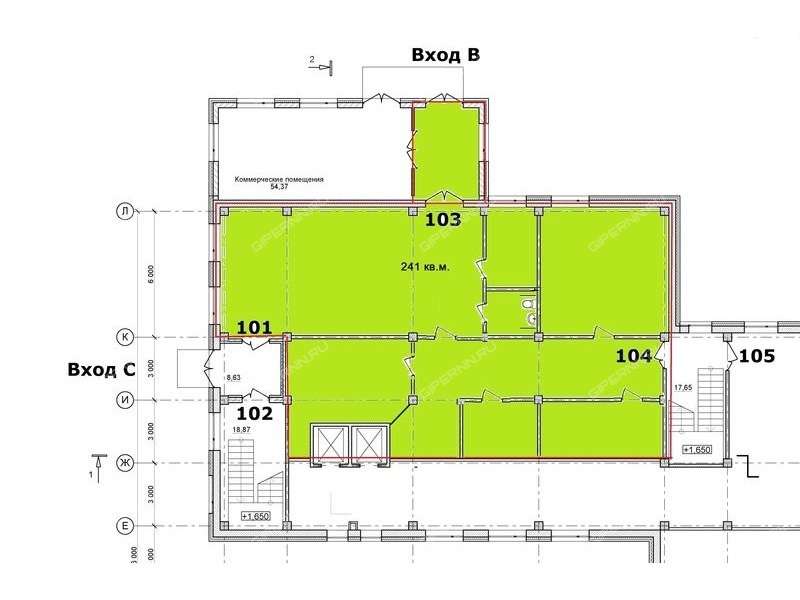 помещение под офис на Ошарской улице