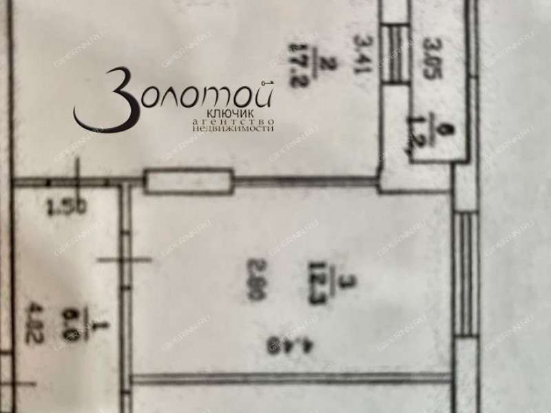 двухкомнатная квартира на улице Сазанова дом 15