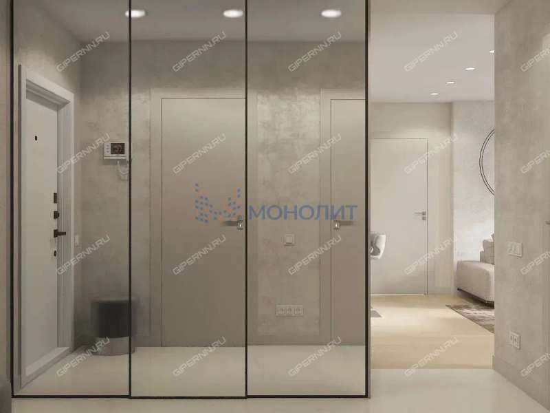 трёхкомнатная квартира на улице Коминтерна дом 99