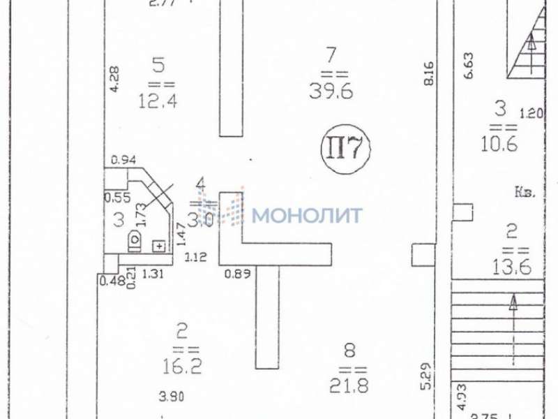 помещение под помещение свободного назначения на улице Мирошникова