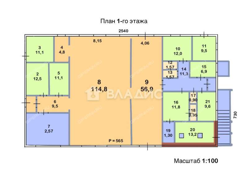 здание под офис, торговую площадь на Станционной улице рабочий посёлок Решетиха